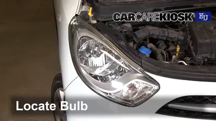 2012 Hyundai i10 Era 1.1L 4 Cyl. Éclairage Feu de jour (remplacer l'ampoule)